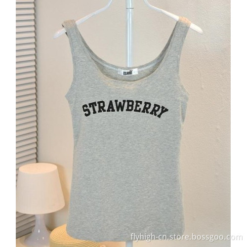 Sexy Fashion OEM 100 Cotton Women Tank Top